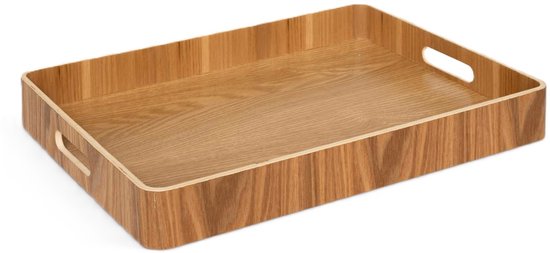 5Five Curve Serving Tray / Tray - 43 x 30 x 5 cm - Brown