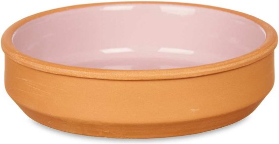 La Dehesa - Tapas / Crème-brûlée-Förmchen - 8 Stück - Terrakotta / Rosa - 16 x 4 cm - Servierschalen - Häppchen - Lebensmittel