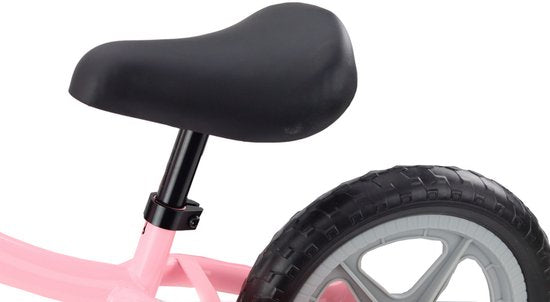 SPRINTO loopfiets roze 12 inch – verstelbaar zadel en stuur, 2-5 jaar – foto 2