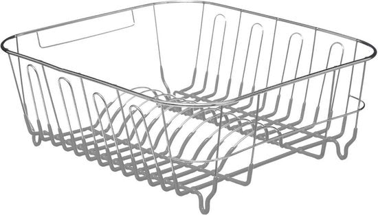 Secret de Gourmet afdruiprek (afwasrek) – grijs metaal, 36 x 32 cm – foto 3