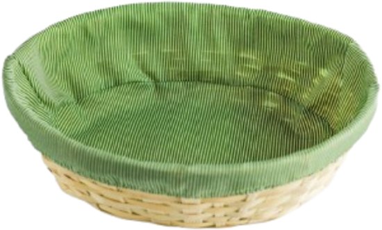 MPLCo Bamboe Opbergmand met Deksel – Ovaal – 29 x 21 cm