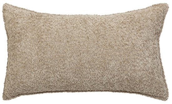 Atmosphera sierkussen 30 x 50 cm – rechthoekig lendekussen, linen beige