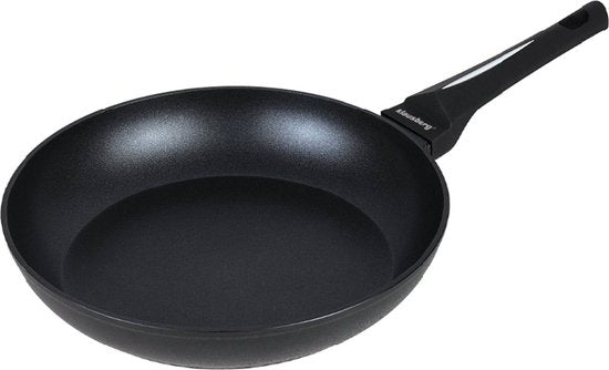 Klausberg 7690 - Schwarze Pfanne - 28 cm - schwarz