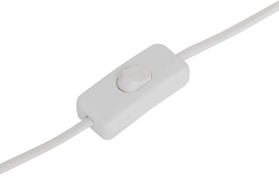 Atmosphera Lito Tischlampe/Pilzlampe - Ø20xH25cm - Weiß