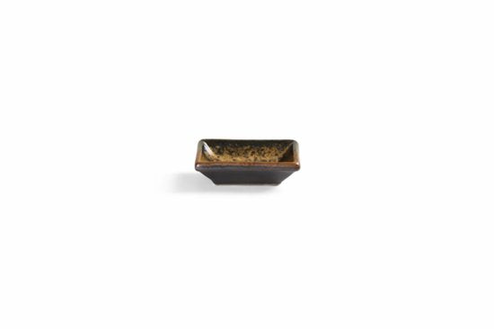 MPLCo - Ondes Dip Schaaltje - Dip Kom - Saus Schaaltje Sushi & Tapas - Kleine Kom - Vaatwasser & Magnetron Bestendig - Mini Serveerschaal - Keramiek - ca. 8 x 5,5 x 2 cm - Aardetinten