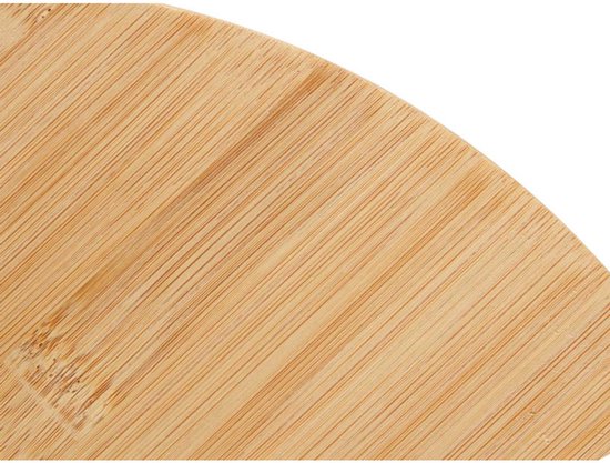 Lazy Susan - Rotating Tray - Wooden Serving Platter - Rotating - Bamboo - Round - 35 x 35 x 3 cm - Wood