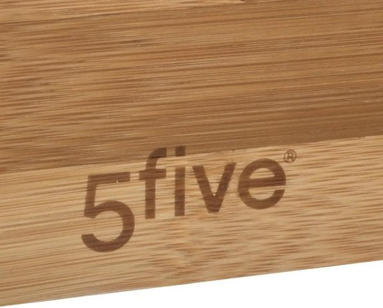 5Five Range-cou verts/organisateur de cuisine - Ensemble de 3 pièces - 1 compartiment - Tidy Smart - bois de bambou - 38 x 15 x 7 cm