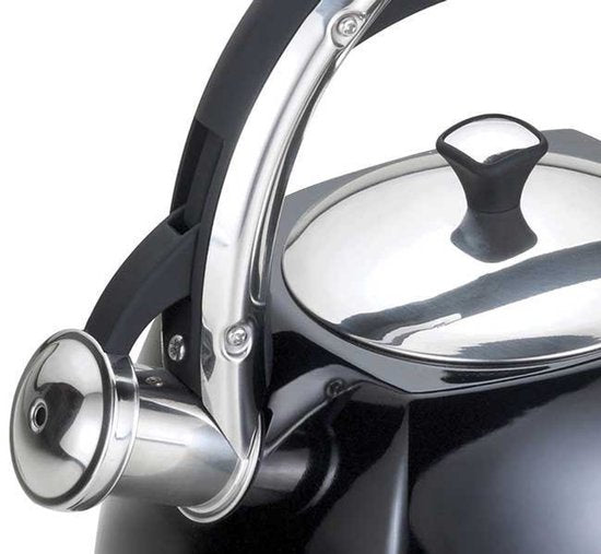 Bouilloire sifflante Klausberg KB-7194 - 3L - inox - tous feux dont induction