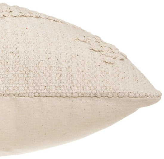Safari 3D Scatter Cushions - Set of 2 - Decorative Pillows with Relief - Cushion Inner - Soft Polyester / Rayon - 38 x 58 cm - Beige
