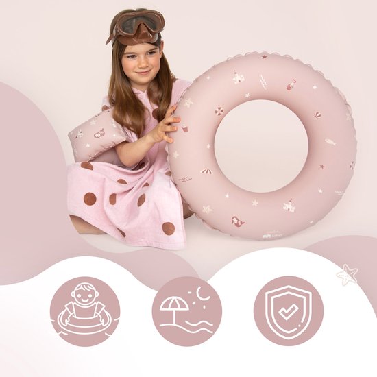SIPO Zwemband voor Kinderen – 50 cm – 3-6 Jaar – Roze