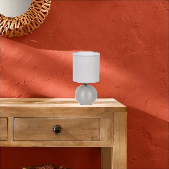 Lampe de table Timeo Gris - 25 cm x 13 cm