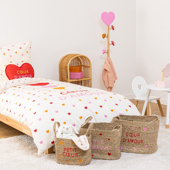 Atmosphera Kids Garderobenständer Ø35xH135cm - Natur/Rosa