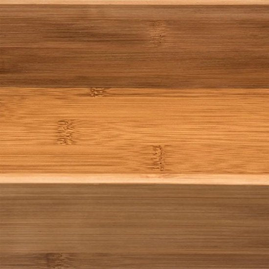 5Five Range-cou verts/organisateur de cuisine - Ensemble de 3 pièces - 1 compartiment - Tidy Smart - bois de bambou - 38 x 15 x 7 cm