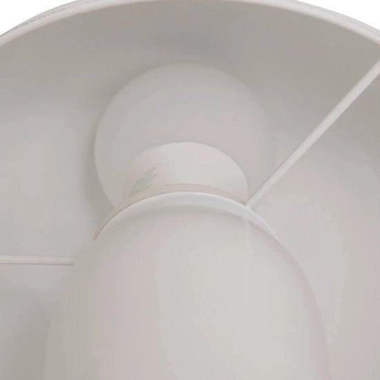 Atmosphera Lito Tischlampe/Pilzlampe - Ø20xH25cm - Weiß