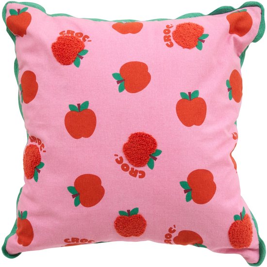 Atmosphera Kids Chachapop cushion - 40 x 40 cm - Pink / Red