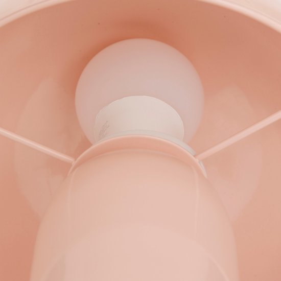 Atmosphera Lito Tischlampe / Pilzlampe - Ø20xH25 cm - Rosa