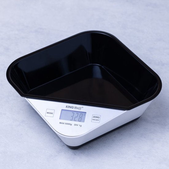 Kinghoff 1826 - Kitchen scale with built-in bowl