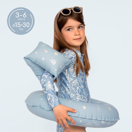 SIPO Zwembandjes voor Kinderen – 3-6 Jaar – 15-30 kg – Blauw