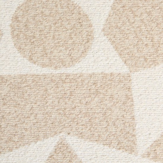 Atmosphera Delor Arty Pouffe - Ø36xH40 cm - Beige