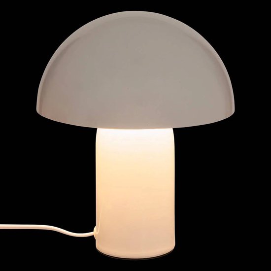 Atmosphera Lito Tischlampe/Pilzlampe - Ø20xH25cm - Weiß
