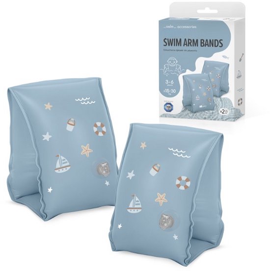 SIPO Zwembandjes voor Kinderen – 3-6 Jaar – 15-30 kg – Blauw