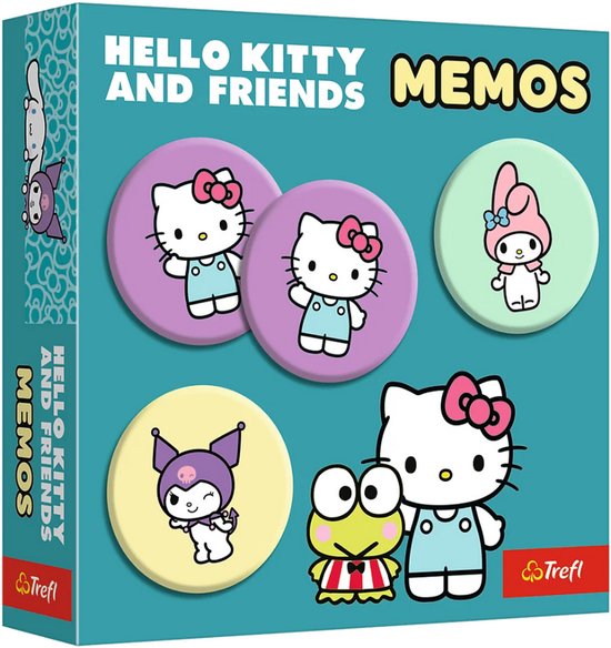 Trefl Memos Hello Kitty geheugenspel – 36 kaartjes, vanaf 3 jaar