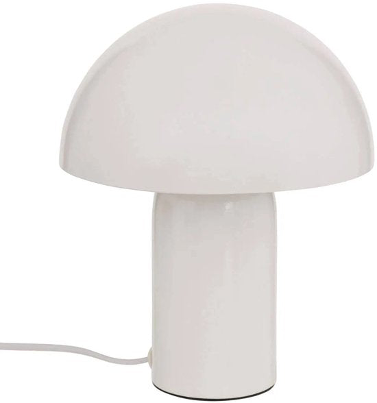 Atmosphera Lito Table Lamp/Mushroom Lamp - Ø20xH25cm - White