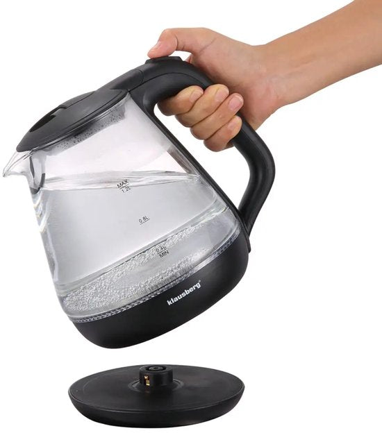 Klausberg KB-9003 - Bouilloire - 1,2 litre - Noir - 1630 watts