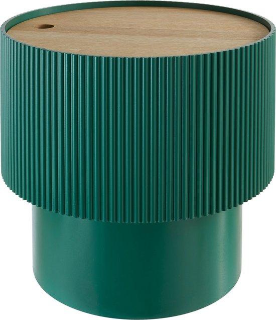 Atmosphera Salontafel - Bijzettafel - Ø39xH35 cm - Groen