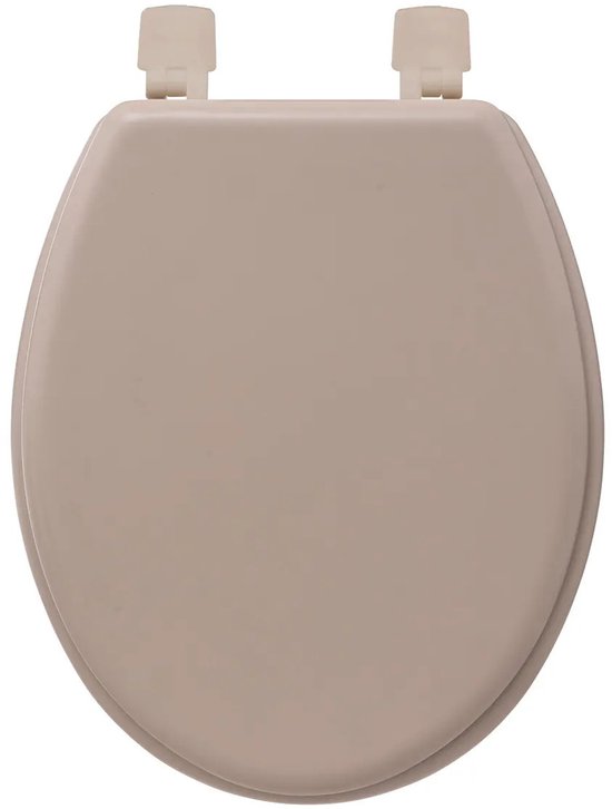 5Five Toilettensitz Colors - beige - MDF / HDF-Holz - universell - Standard-WC-Sitzbefestigung