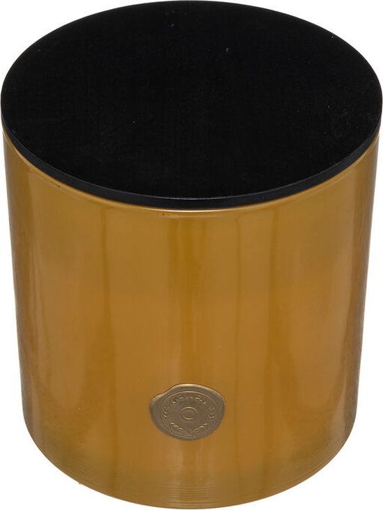 Bougie parfumée Atmosphera Enzo en pot en verre - Parfum vanille - 1200 g - Durée de combustion 75h