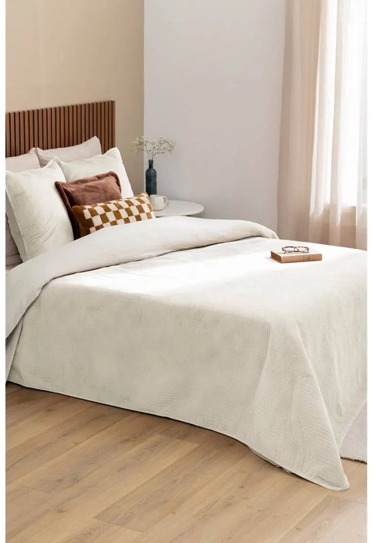 Beddensprei Lilou 240 x 260 cm met 2 kussenslopen, polyester