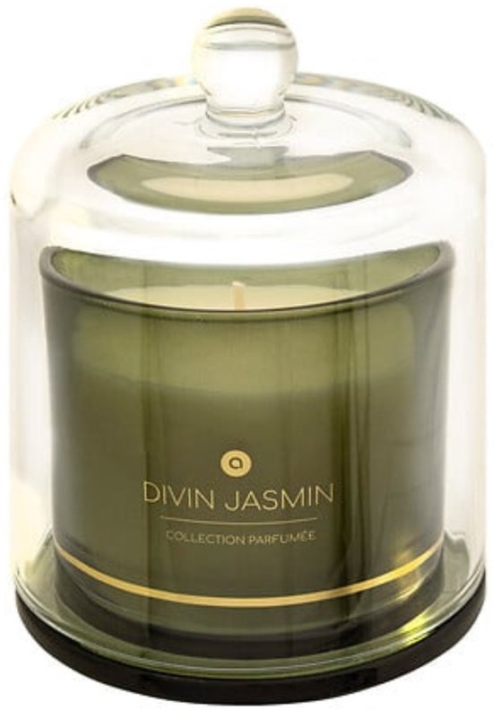 Atmosphera – Bougie Ilae Jasmin sous cloche – 240 g