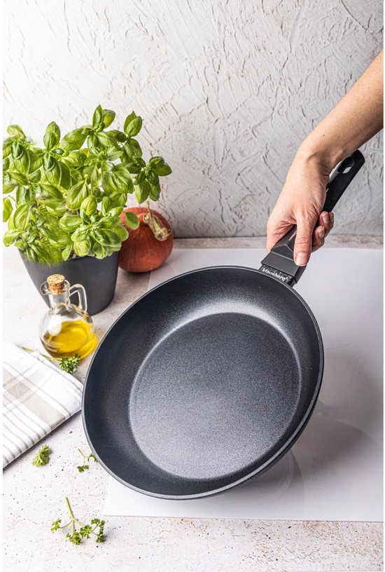 Klausberg 7690 - Schwarze Pfanne - 28 cm - schwarz