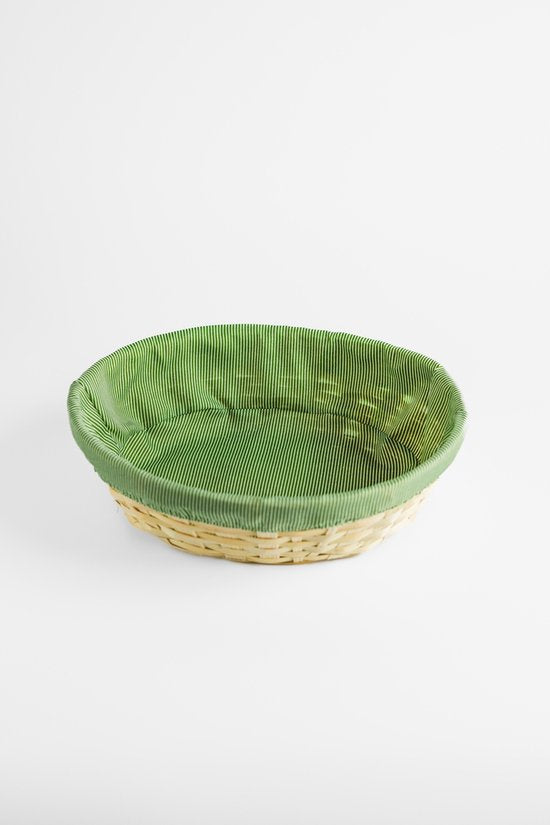 MPLCo Bamboe Opbergmand met Deksel – Ovaal – 29 x 21 cm
