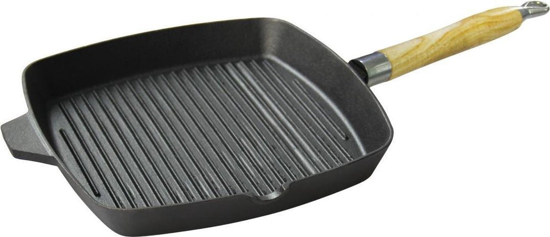 Kinghoff grill pan KH-1108 - Ø26 cm - Cast iron - all heat sources