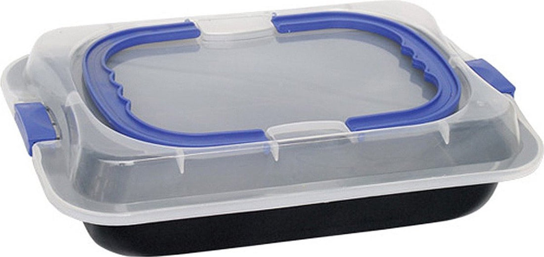 Kinghoff 4197 - Baking tin - Rectangular - 36 x 24.5 cm - With lid
