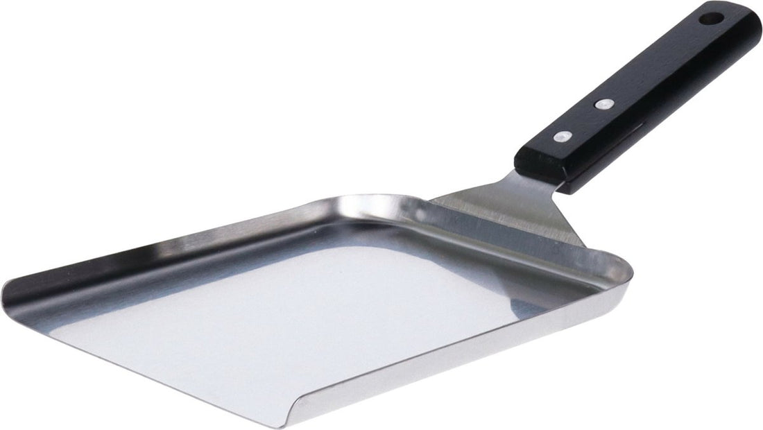 5Five BBQ / barbecue spatula - stainless steel with wooden handle - 32 cm
