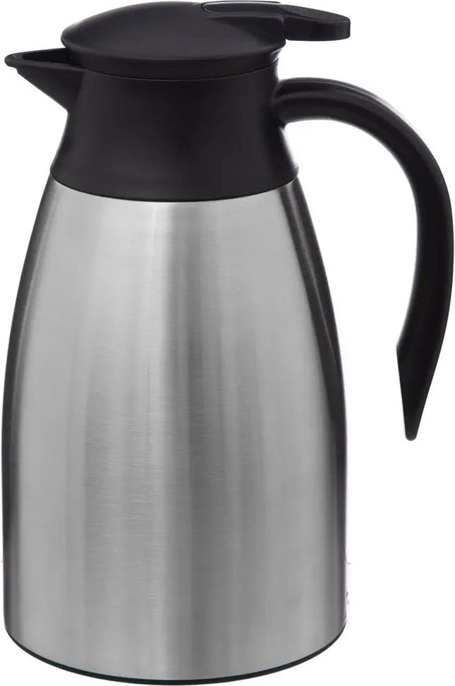 Thermoskan - RVS - 1500 ml - dubbelwandig - isoleerkan - koffiekan