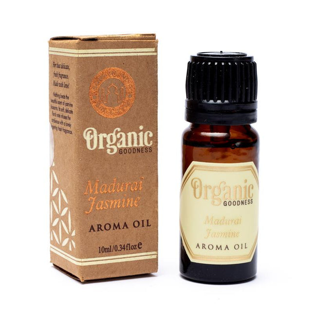 Organic Goodness aroma olie jasmijn – geurolie voor diffuser en potpourri
