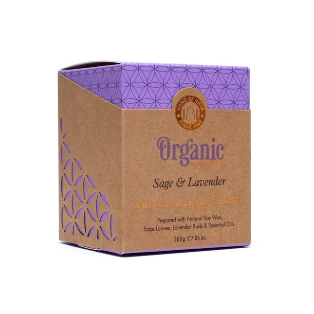 Bougie parfumée Organic Goodness Sauge & Lavande