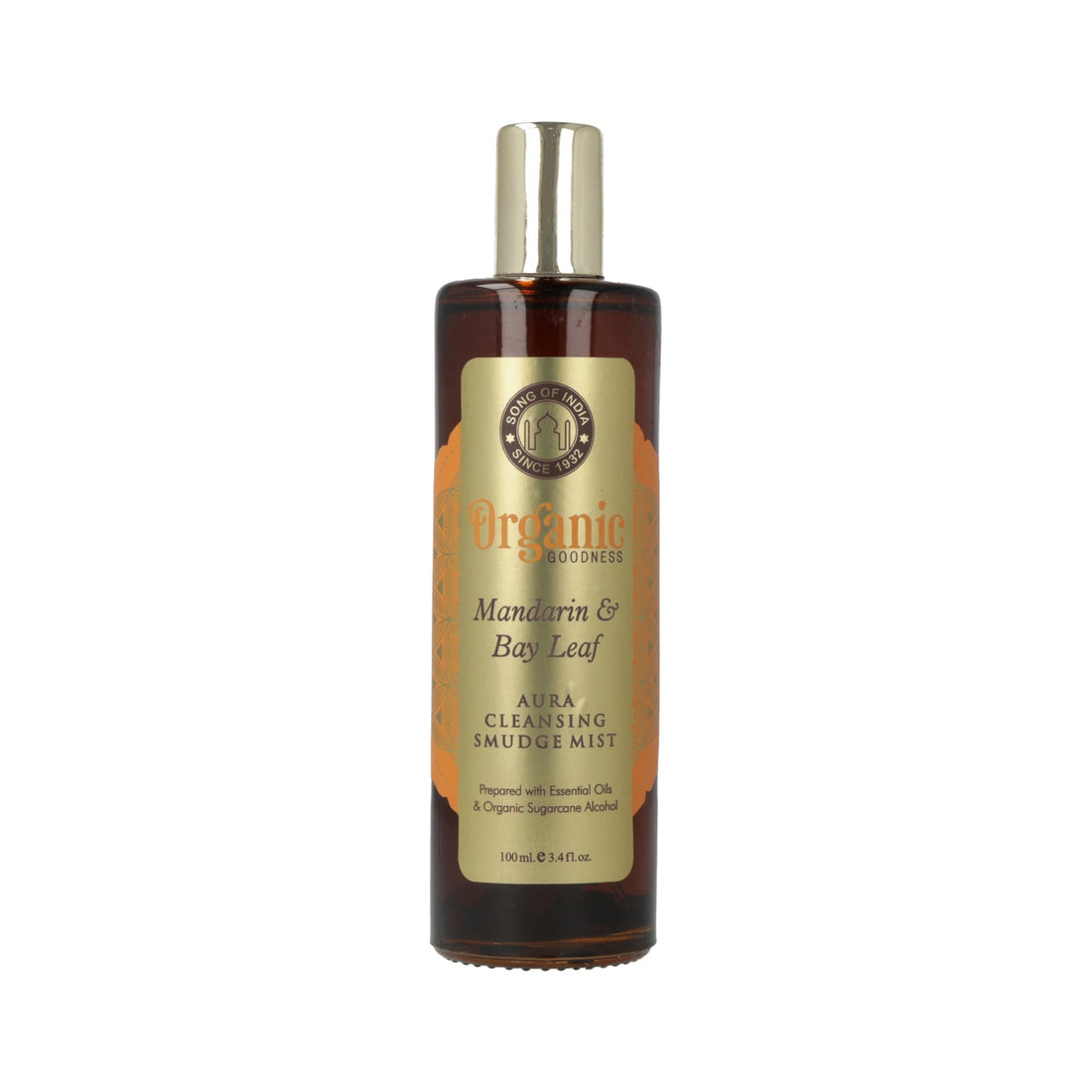 Spray d'ambiance Smudge Organic Goodness Mandarine & Feuille de laurier