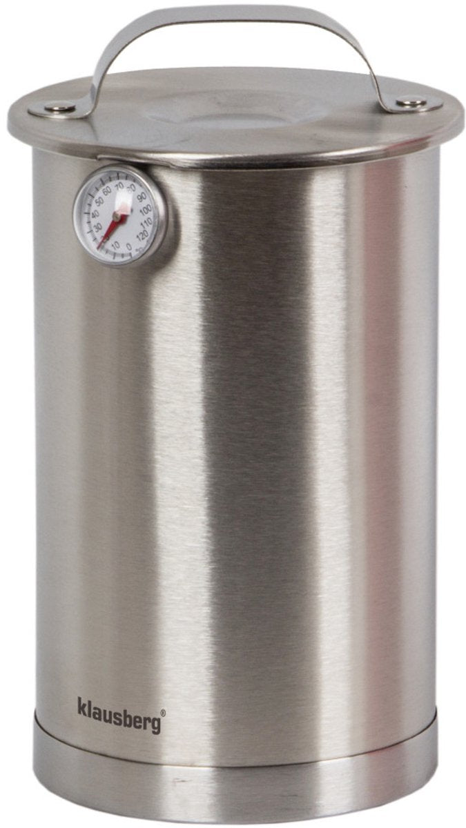 Klausberg 7588 - Milchtopf - mit Thermometer - 1,5 Liter