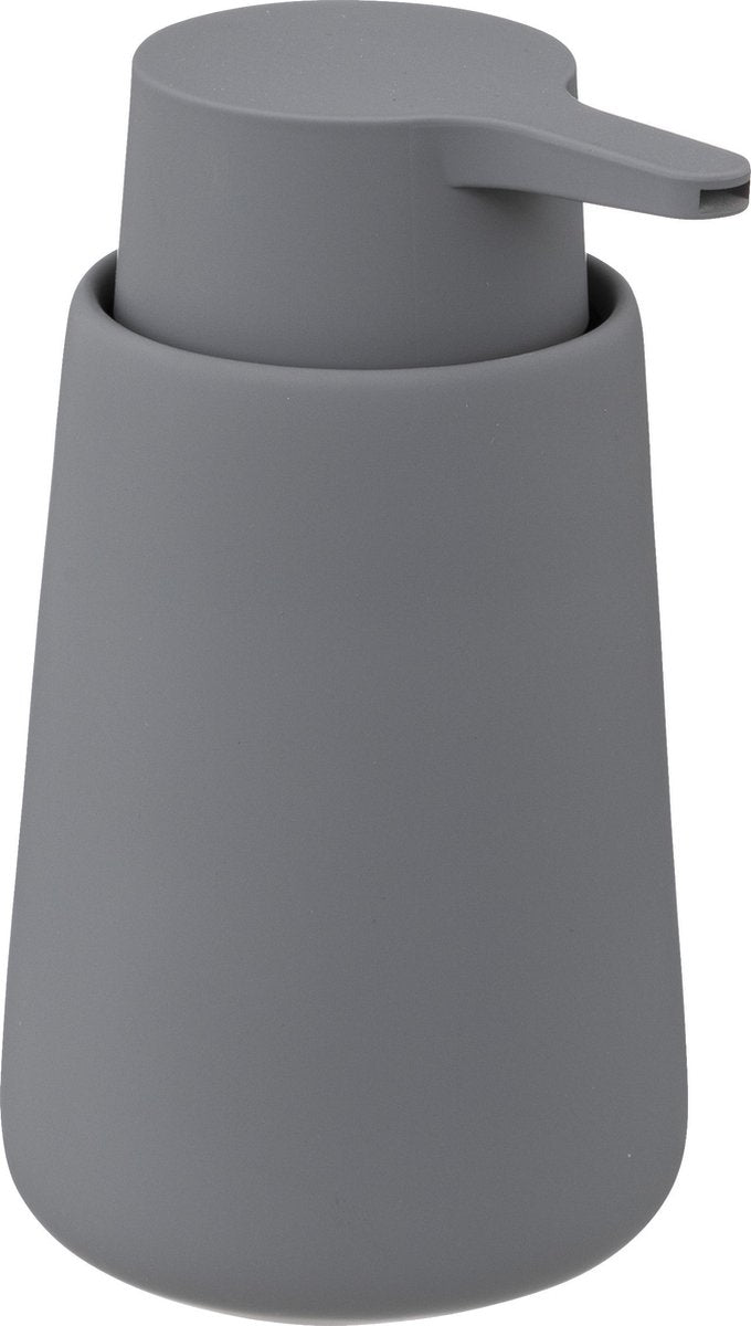 5Five - WC / Brosse WC avec distributeur de savon 250 ml - gris - céramique
