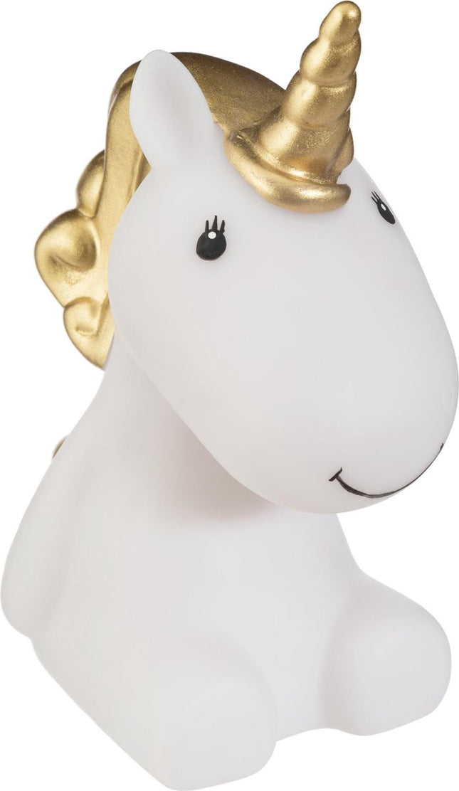 Atmosphera LED Night Light - Unicorn XL - gold - plastic - 27 x 15 x 30 cm - nursery