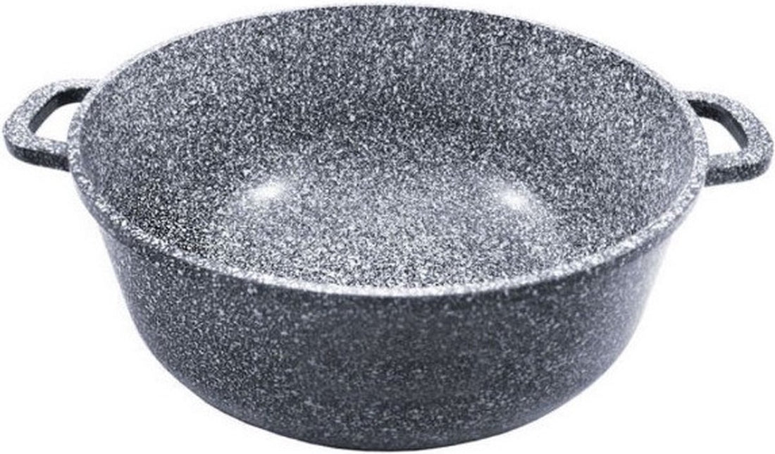 Klausberg kookpan met deksel – marmercoating, grijs, Ø 16 tot 28 cm – foto 26
