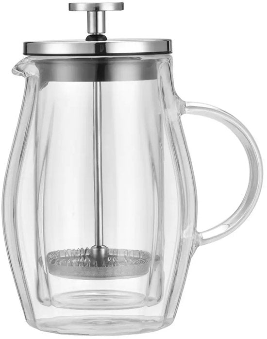Klausberg KB7682 piston koffie- en theezetter – dubbelwandig glas, 0,35 liter – foto 5