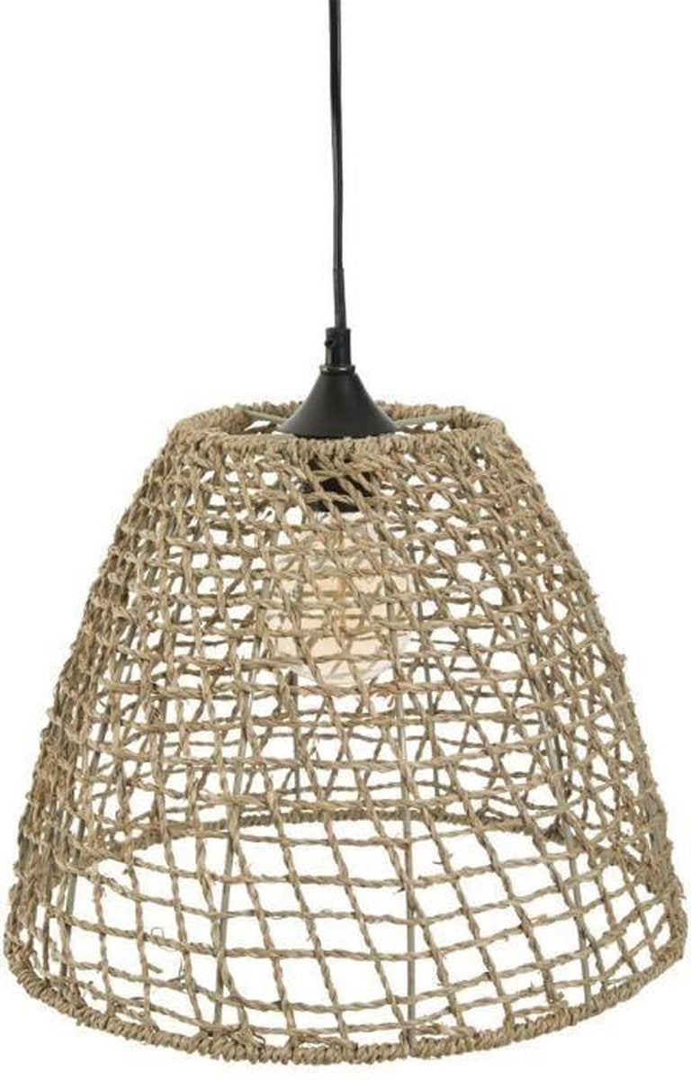 Hängeleuchte Kegel – H 31 cm – Beige