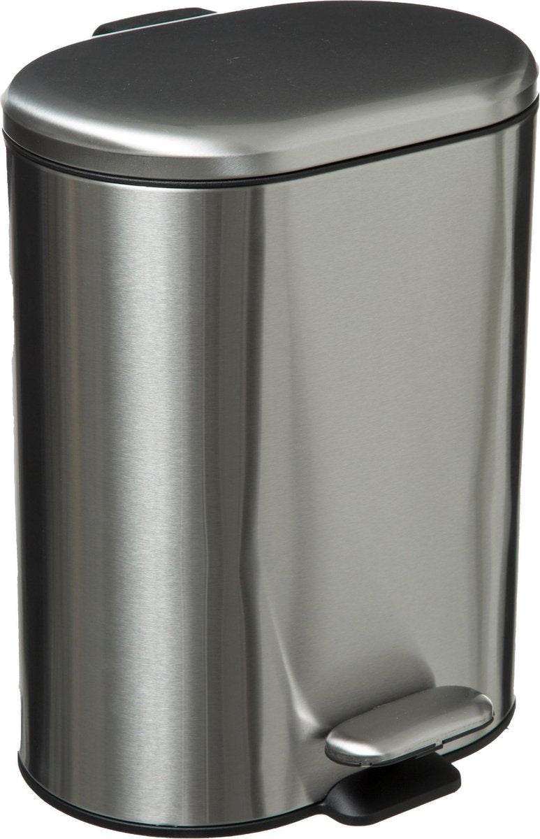 5Five Waste Bin Soft Close 6L - Stainless Steel