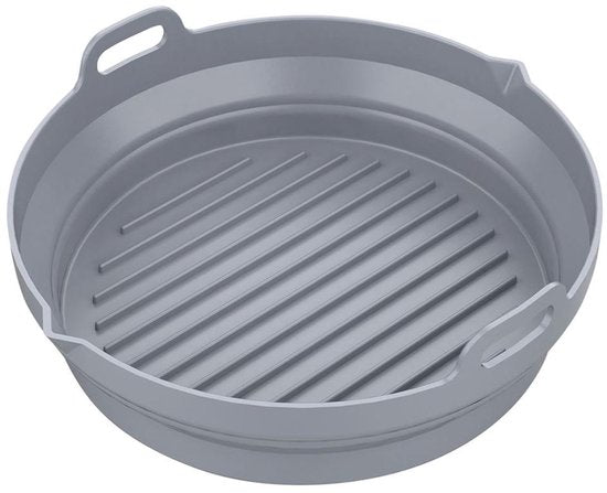 Klausberg - Moule de cuisson pour friteuse à air en silicone - Réutilisable et résistant à la chaleur jusqu'à 230°C - Compatible avec friteuse à air, four et micro-ondes